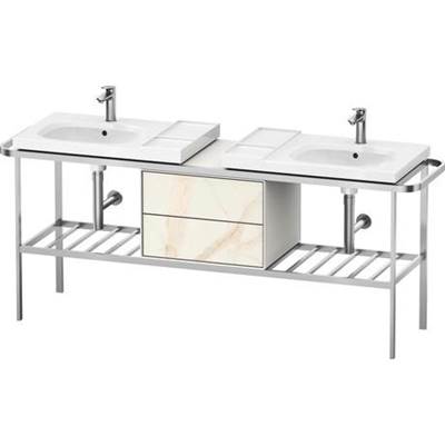Duravit AU4590066360000 - Duravit Aurena 77 1/2" X 31 5/8" Console In Brushed Aluminum