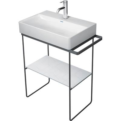 Duravit 0031134600 - Duravit Durasquare 26 1/8" X 15" Console In Matte Black