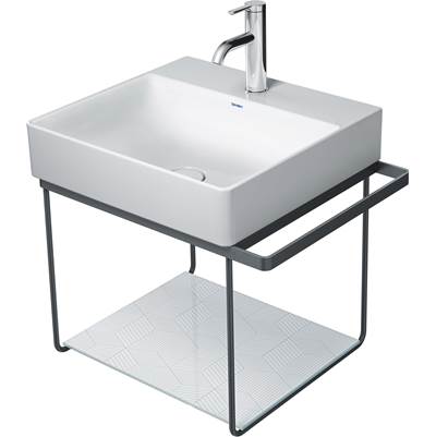 Duravit 0031164600 - Duravit Durasquare 22 1/4" X 17 3/4" Console In Matte Black