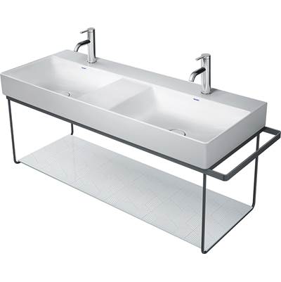 Duravit 0031184600 - Duravit Durasquare 49 3/4" X 17 3/4" Console In Matte Black