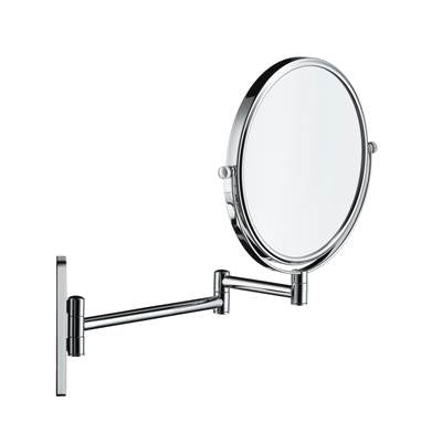 Duravit 0099121000 - Duravit D-Code Wall Mount Swing Arm Makeup Mirror In Chrome