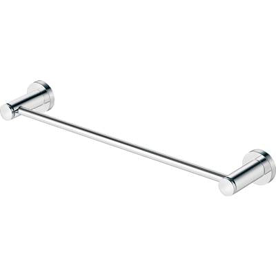 Duravit 0099241000 - Duravit D-Code 25 3/8" Single Towel Bar In Chrome