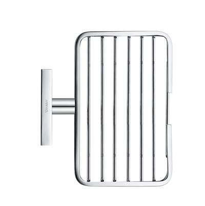 Duravit 0099531000 - Duravit Karree Wall Mount Soap Dish In Chrome