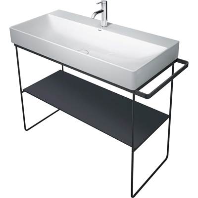 Duravit 0099658400 - Duravit Durasquare 38 1/4" X 3/8" Shelf Insert Black
