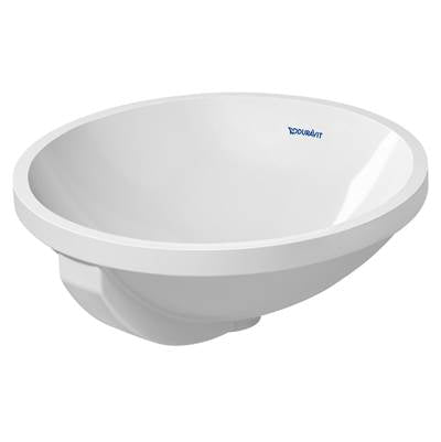 Duravit 0468400000 - Duravit Architec 15 3/4" Round Undermount Sink In White With Overflow