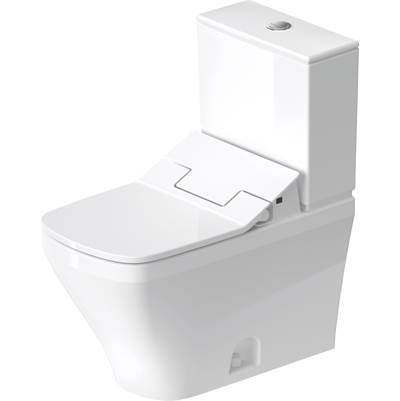 Duravit 2160512000 - Duravit Durastyle 1.32/0.92 Gpf Dual Flush Elongated Toilet Bowl In White With Hygieneglaze