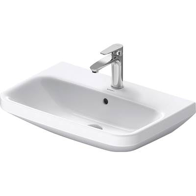 Duravit 2319650000 - Duravit Durastyle 25 5/8" Rectangular Wall Mounted Sink In White With Single Faucet Hole And With Overflow