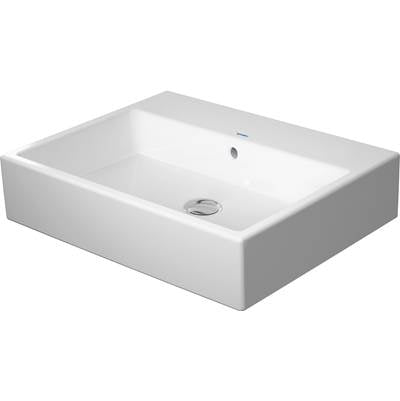 Duravit 2350600028 - Duravit Vero 23 5/8" Rectangular Vessel Sink In White With Overflow