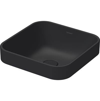 Duravit 2359401300 - Duravit Happy D.2 15 3/4" Rectangular Vessel Sink In Matte Anthracite