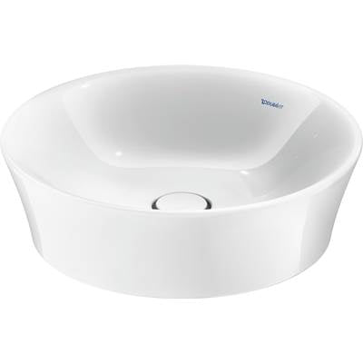 Duravit 2365500070 - Duravit White Tulip 19 5/8" Round Vessel Sink In White