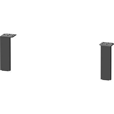 Duravit BR979304949 - Duravit Brioso Leg Graphite Matt 1 3/4" X3/8" X6- Br979304949