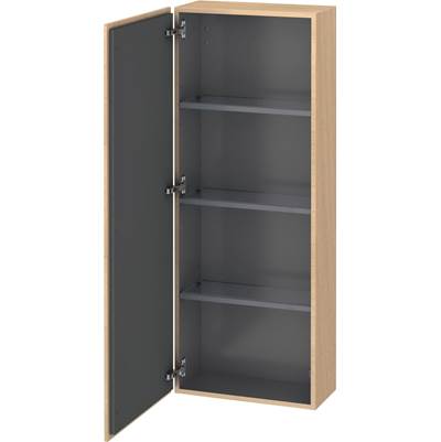 Duravit LC1169L7171 - Duravit L-Cube 19 5/8" X 52" Wall Mount Linen Cabinet In Mediterranean Oak