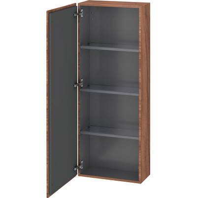 Duravit LC1169L7979 - Duravit L-Cube 19 5/8" X 52" Wall Mount Linen Cabinet In Natural Walnut