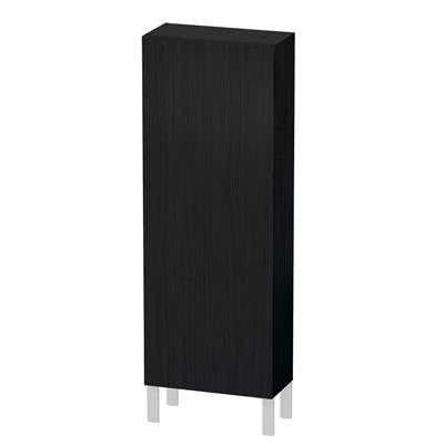 Duravit LC1169R1616 - Duravit L-Cube 19 5/8" X 52" Wall Mount Linen Cabinet In Black Oak