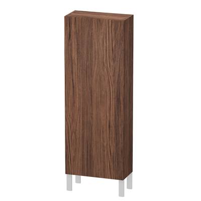 Duravit LC1169R2121 - Duravit L-Cube 19 5/8" X 52" Wall Mount Linen Cabinet In Dark Walnut