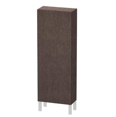 Duravit LC1169R7272 - Duravit L-Cube 19 5/8" X 52" Wall Mount Linen Cabinet In Brushed Dark Oak
