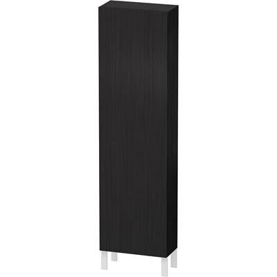 Duravit LC1171L1616 - Duravit L-Cube 19 5/8" X 69 1/4" Wall Mount Linen Cabinet In Black Oak