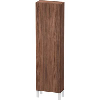 Duravit LC1171L2121 - Duravit L-Cube 19 5/8" X 69 1/4" Wall Mount Linen Cabinet In Dark Walnut