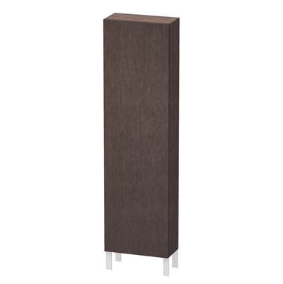 Duravit LC1171R7272 - Duravit L-Cube 19 5/8" X 69 1/4" Wall Mount Linen Cabinet In Brushed Dark Oak