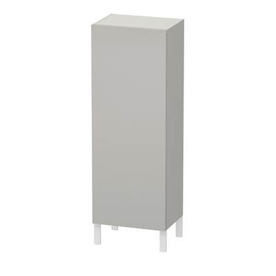Duravit LC1179R0707 - Duravit L-Cube 19 5/8" X 52" Wall Mount Linen Cabinet In Matte Concrete Gray