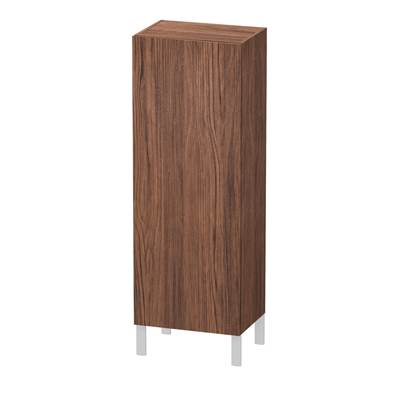 Duravit LC1179R2121 - Duravit L-Cube 19 5/8" X 52" Wall Mount Linen Cabinet In Dark Walnut