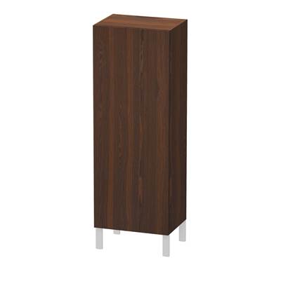 Duravit LC1179R6969 - Duravit L-Cube 19 5/8" X 52" Wall Mount Linen Cabinet In Brushed Walnut