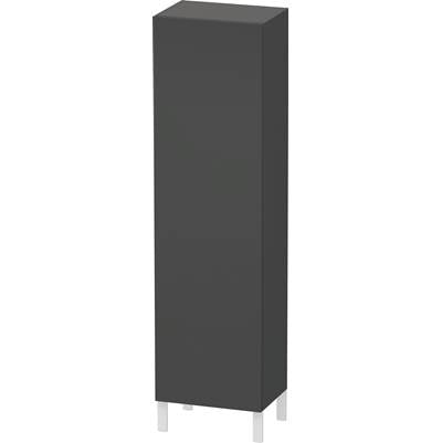 Duravit LC1181R4949 - Duravit L-Cube 19 5/8" X 69 1/4" Wall Mount Linen Cabinet In Matte Graphite