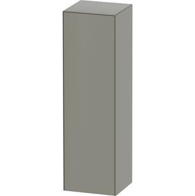 Duravit WT1332L9292 - Duravit White Tulip 15 3/4" X 52" Wall Mount Linen Cabinet In Satin Matte Stone Gray