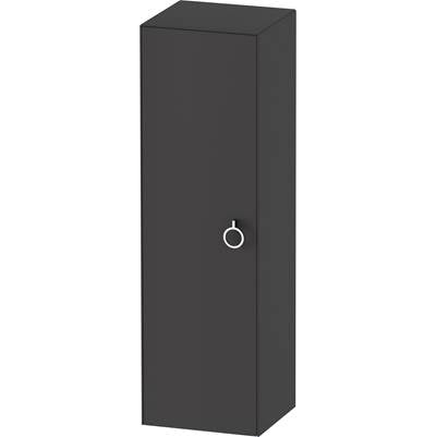 Duravit WT1333L5858 - Duravit White Tulip 15 3/4" X 52" Wall Mount Linen Cabinet In Satin Matte Graphite