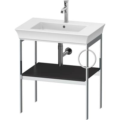 Duravit WT4543R5858 - Duravit White Tulip 26 7/8" X 17 3/4" Console In Satin Matte Graphite