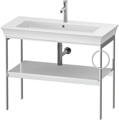 Duravit WT4544R8585 - Duravit White Tulip 38 3/4" X 17 3/4" Console In High Gloss White