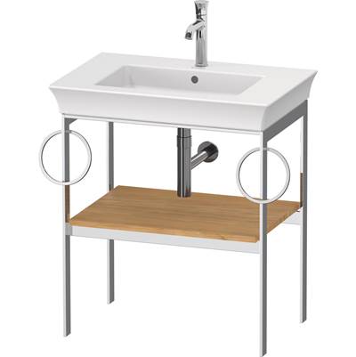 Duravit WT4546BH5H5 - Duravit White Tulip 26 7/8" X 17 3/4" Console In Natural Oak