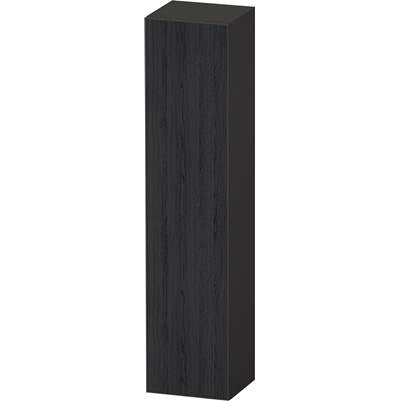 Duravit ZE1352L16800000 - Duravit Zencha 15 3/4" X 69 1/4" Wall Mount Linen Cabinet In Black Oak