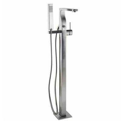 DXV D3590090C.144 - Square Floor Mounted Tub Filler -Bn