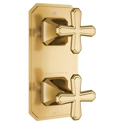 DXV D35170528.427 - Belshire 2 Handle Therm Trim Cross, Sb