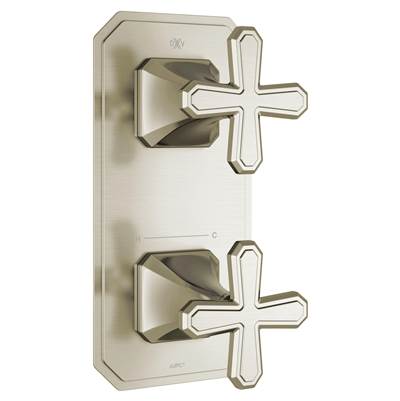 DXV D35170528.144 - Belshire 2 Handle Therm Trim Cross, Bn
