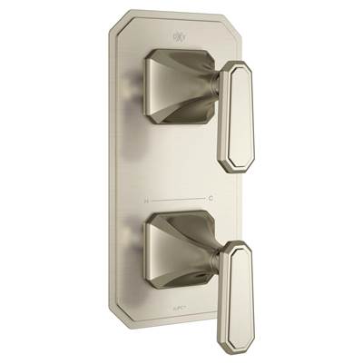 DXV D35170527.144 - Belshire 2 Handle Therm Trim Lever, Bn