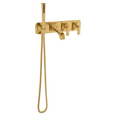 DXV D35170980.427 - Belshire Wall Mount Tub Filler, Sb