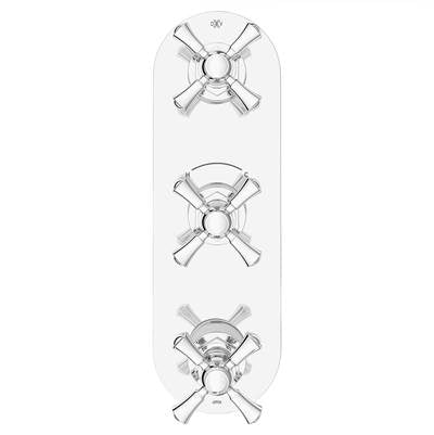 DXV D35155538.100 - Oak Hill 3-Handle Therm Cross Hndle, Pc