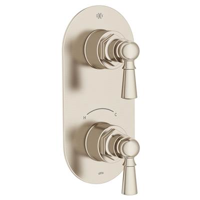 DXV D35155527.144 - Oak Hill 2-Handle Therm Lever Hndle, Bn