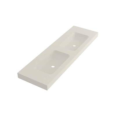Fiora FIMPCI22000T - Wall Mount Double Lav 63X19 No-Hole