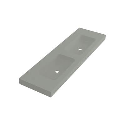 Fiora FIMPCI220031T - Wall Mount Double Lav 63X19 No-Hole