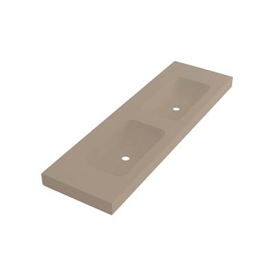 Fiora FIMPCI220136T - Wall Mount Double Lav 63X19 1-Hole