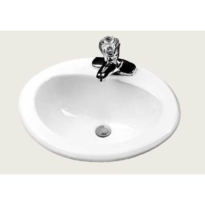 Gerber Plumbing G0012844 - Luxoval S-Rim Lav 20X17 4''Cc White