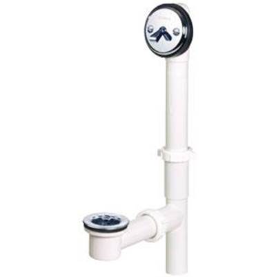Gerber Plumbing G0041510 - Gerber Classics Pvc Trip Lever Drain For Standard Tub Chrome