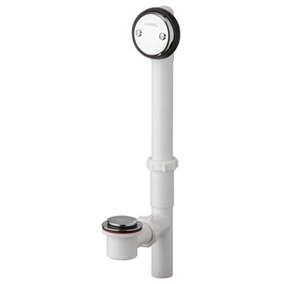 Gerber Plumbing G0041540 - Gerber Classics Pvc Auto Trip Drain For Standard Tub Chrome