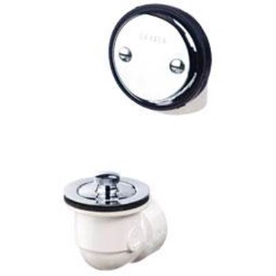 Gerber Plumbing G0041552 - Gerber Classics Schedule 40 Pvc Lift & Turn Drain Kit For Standard Tub Chrome