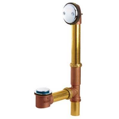 Gerber Plumbing G0041848 - Gerber Classics Auto Trip 20 Gauge Drain For Standard Tub Chrome