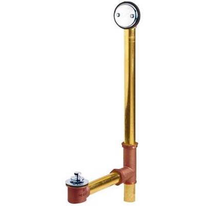 Gerber Plumbing G0041853 - Gerber Classics Lift & Turn Drain For Roman Tub Chrome
