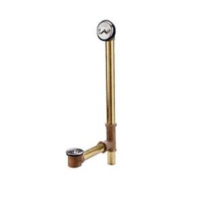 Gerber Plumbing G00N1813 - Gerber Classics Trip Lever Drain For Roman Tub Brushed Nickel Chrome